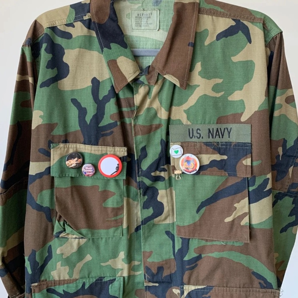 Men’s Camo Jacket Medium